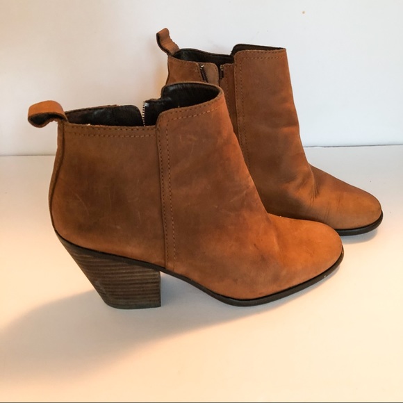 Cole Haan Chesney leather bootie in cognac - Picture 5 of 8